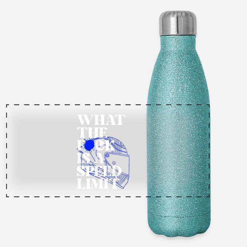 Auto Panorama Glitzer Isolierflasche 500 ml