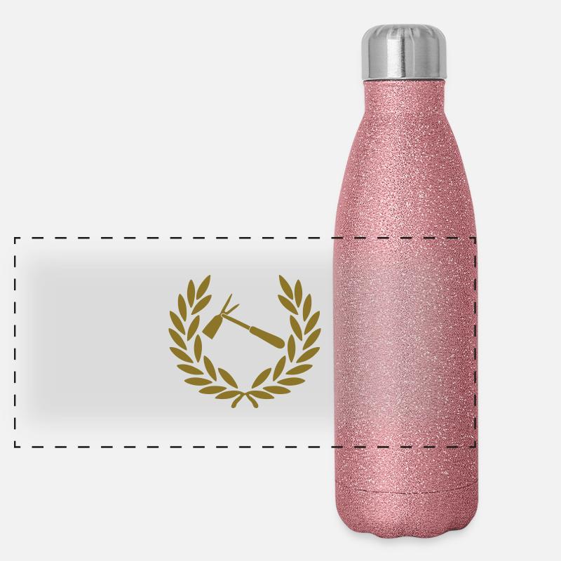 couronne, jardin, jardinage Gourde isotherme panoramique pailletée 500 ml