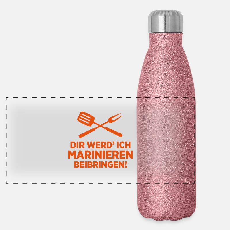 Marinier-Meister Panorama Glitzer Isolierflasche 500 ml