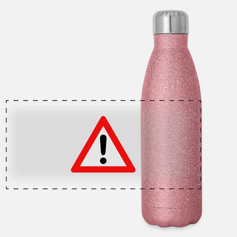 achtung! Panorama Glitzer Isolierflasche 500 ml