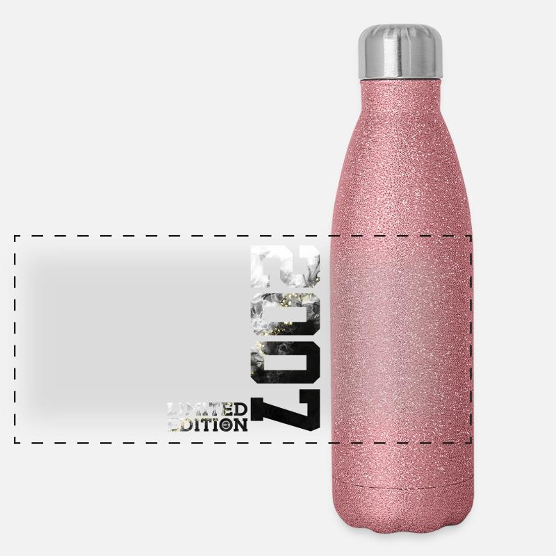 19E ANNIVERSAIRE 19 ANS ÉDITION LIMITÉE 2007 Gourde isotherme panoramique pailletée 500 ml