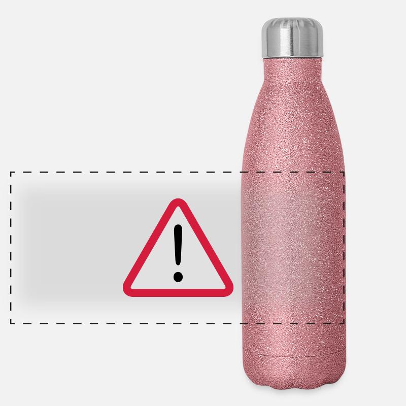 Remarque Gourde isotherme panoramique pailletée 500 ml