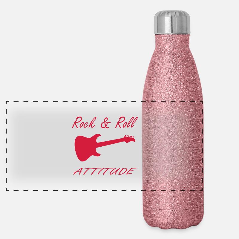 rock Gourde isotherme panoramique pailletée 500 ml