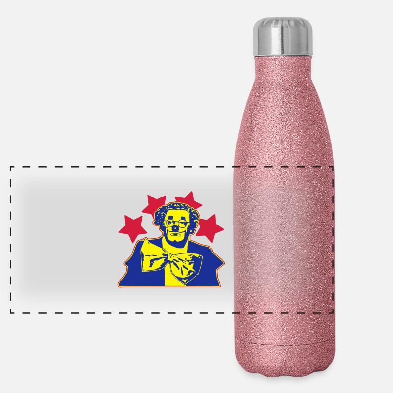coluche Gourde isotherme panoramique pailletée 500 ml