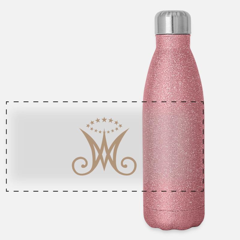 Auspizie Maria Panorama Glitzer Isolierflasche 500 ml
