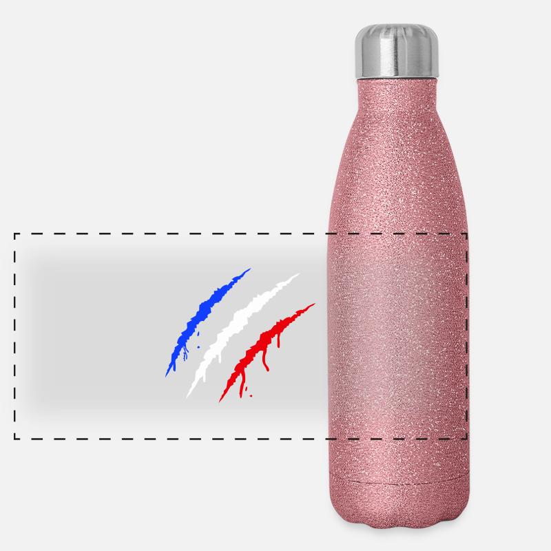 Griffes France Gourde isotherme panoramique pailletée 500 ml