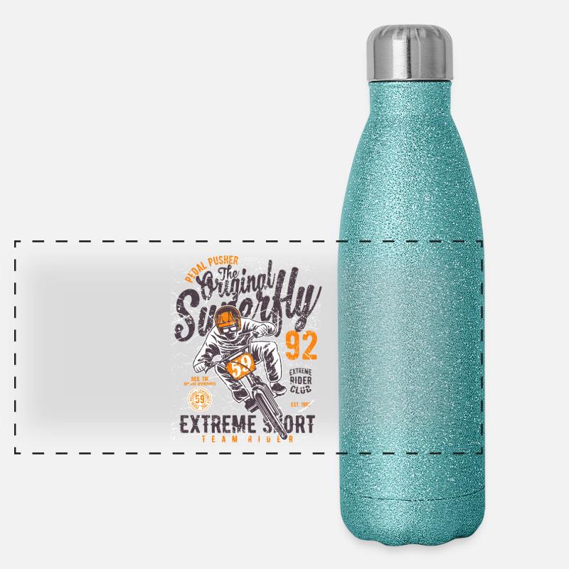 pédale Pusher Gourde isotherme panoramique pailletée 500 ml
