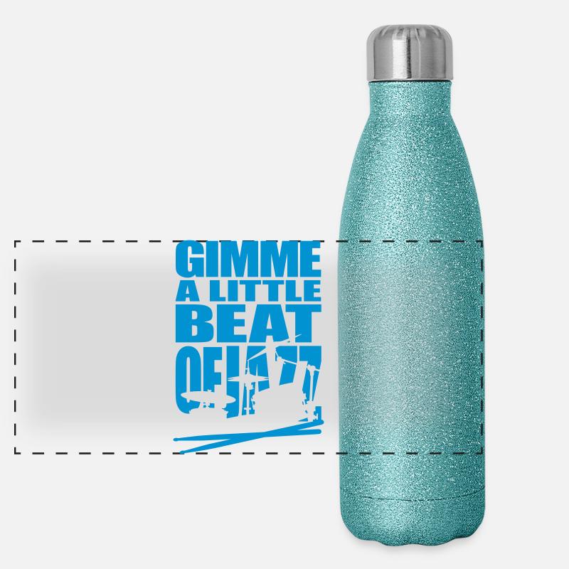 Jazz battement Gourde isotherme panoramique pailletée 500 ml