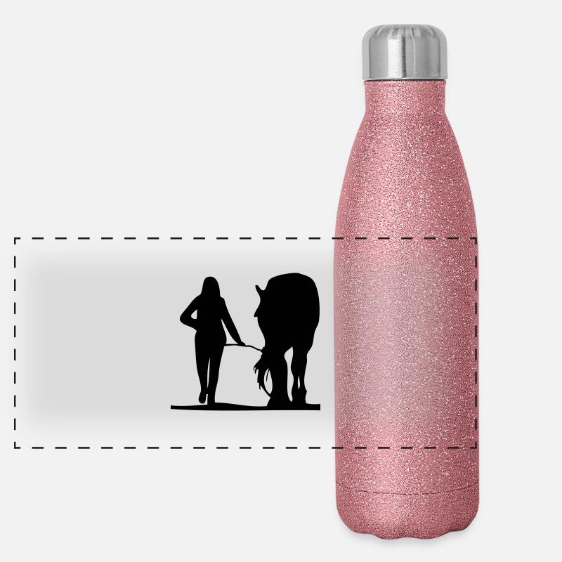 führen Panorama Glitzer Isolierflasche 500 ml