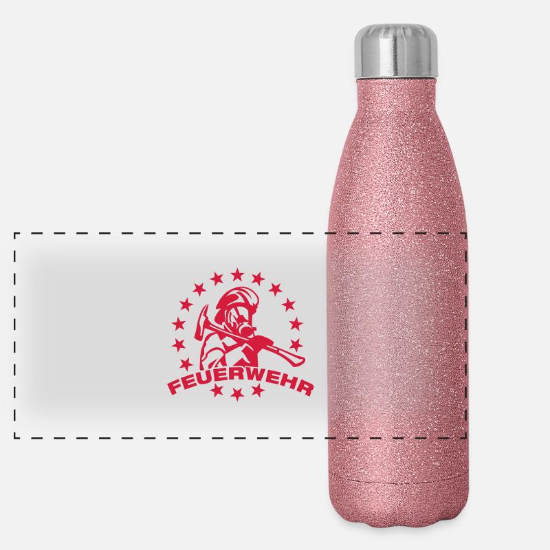 POMPIER Gourde isotherme panoramique pailletée 500 ml