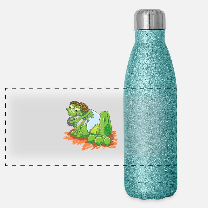 Petanque Panoramic Glitter Thermal Bottle 500 ml