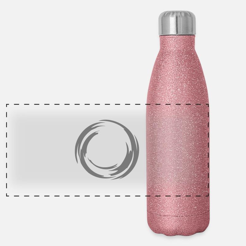 swirl_circle Gourde isotherme panoramique pailletée 500 ml