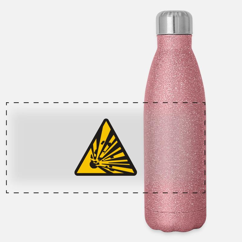 exploding Panoramic Glitter Thermal Bottle 500 ml