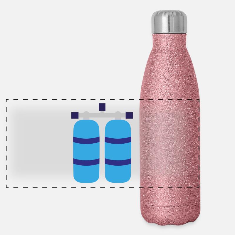 réservoirs Gourde isotherme panoramique pailletée 500 ml