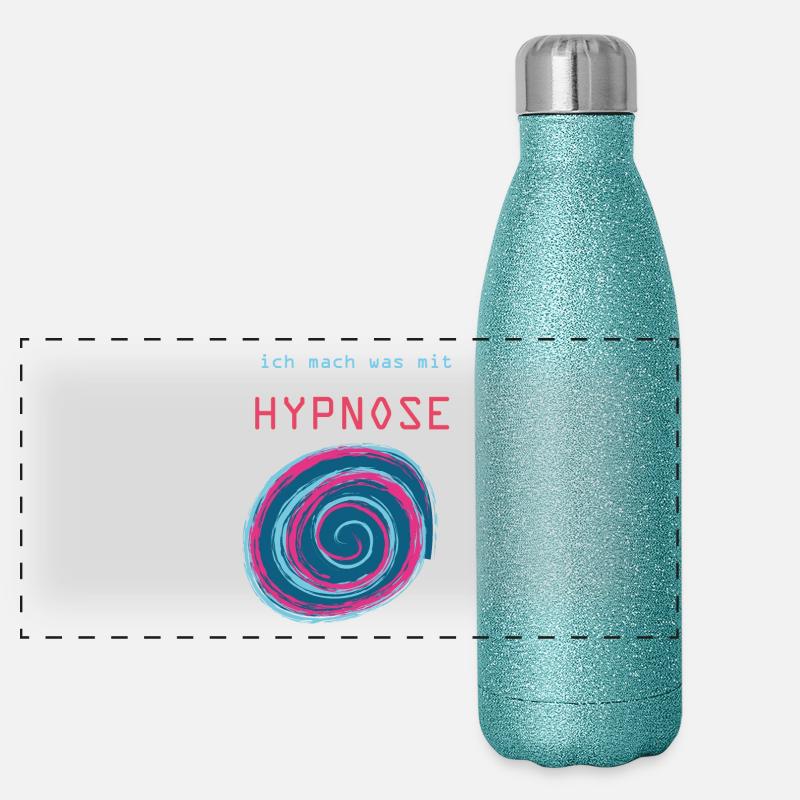 Hypnose Panorama Glitzer Isolierflasche 500 ml