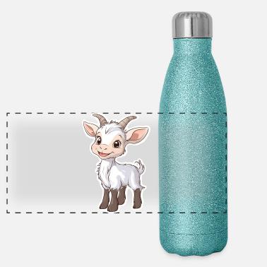 Chèvre Bouteille isotherme à paillettes