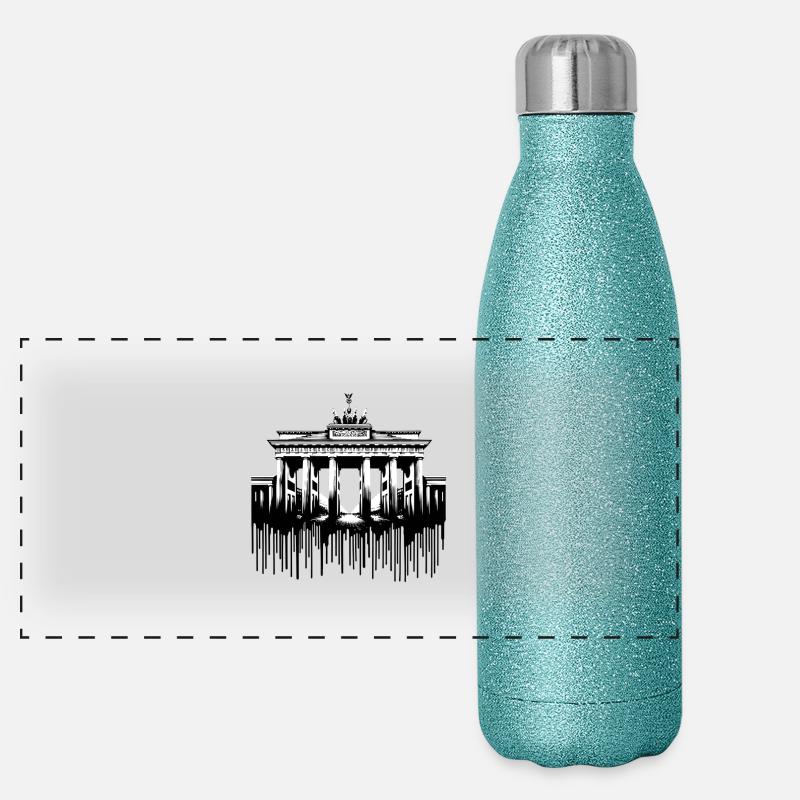 Porte de Brandebourg | Brandebourg Gourde isotherme panoramique pailletée 500 ml
