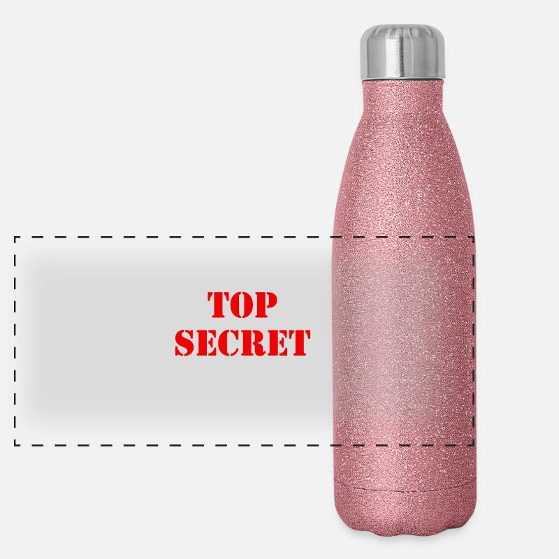 Top Secret Panorama Glitzer Isolierflasche 500 ml
