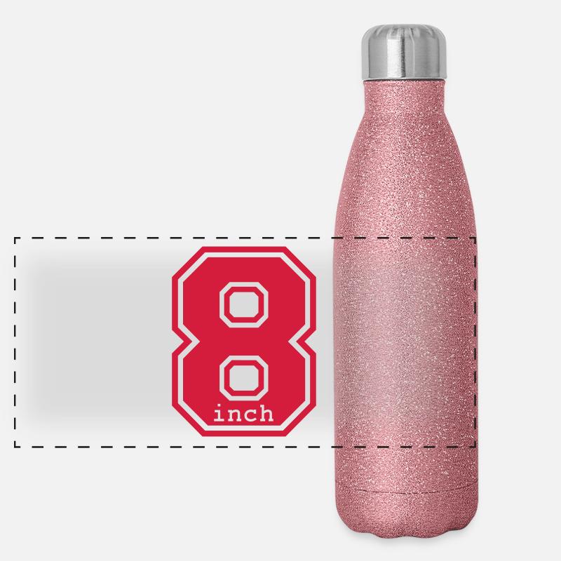 eight - 8 Gourde isotherme panoramique pailletée 500 ml