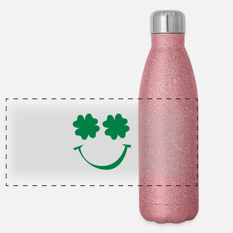 St. Patrick's day Panoramic Glitter Thermal Bottle 500 ml