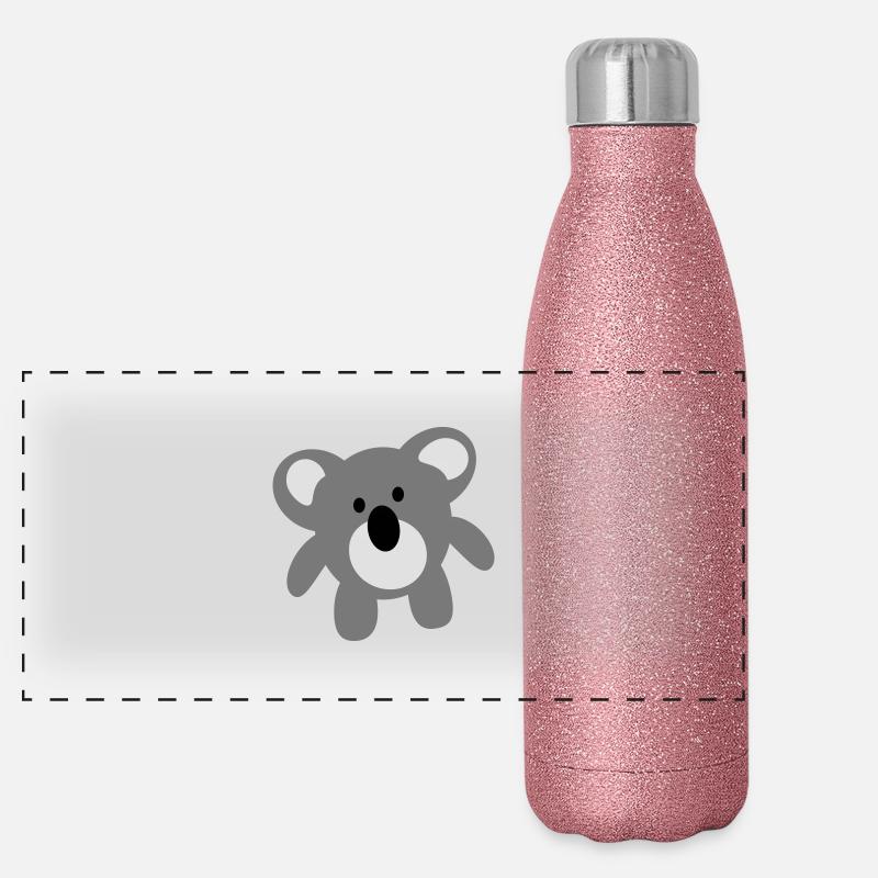 koala Panoramic Glitter Thermal Bottle 500 ml