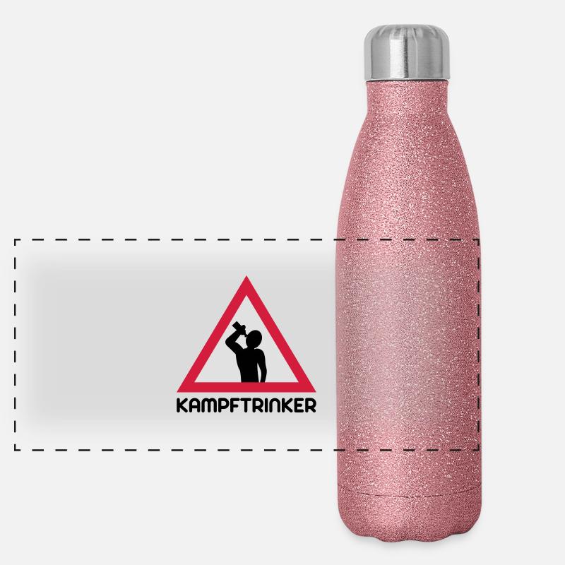 Kampftrinker Gourde isotherme panoramique pailletée 500 ml