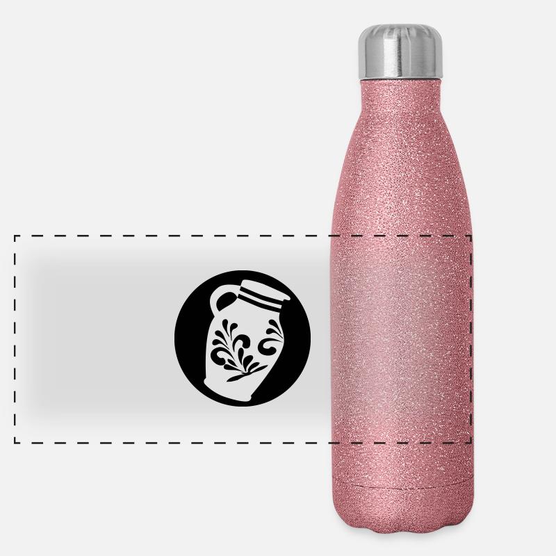 Bembel - United Colors Panorama Glitzer Isolierflasche 500 ml