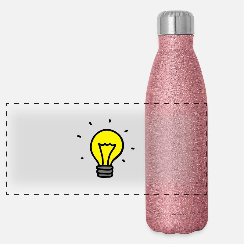 Ampoule - idée 3 Gourde isotherme panoramique pailletée 500 ml