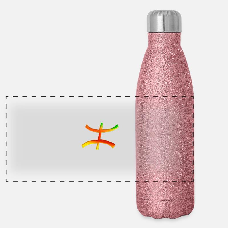 Z TIFINAGH Gourde isotherme panoramique pailletée 500 ml