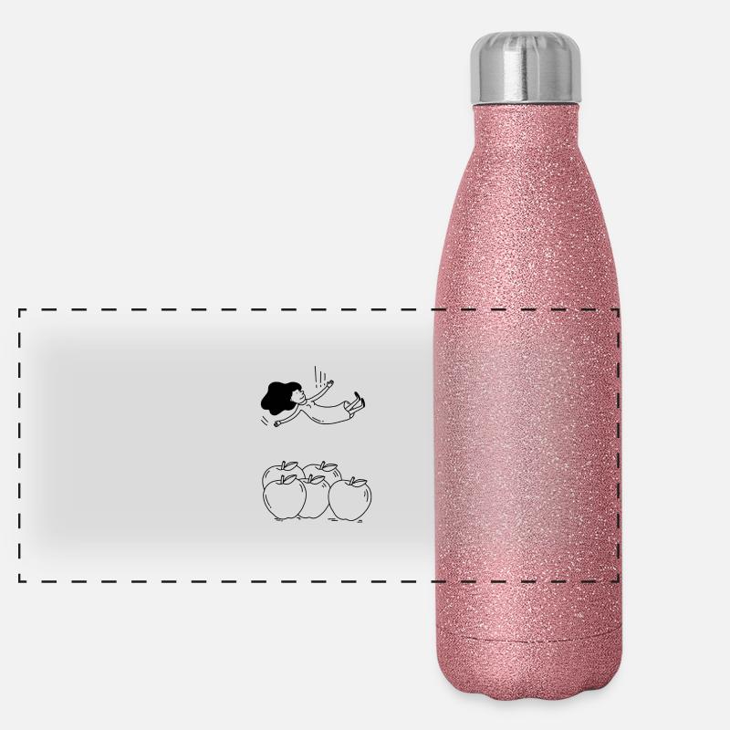 to faint Panoramic Glitter Thermal Bottle 500 ml