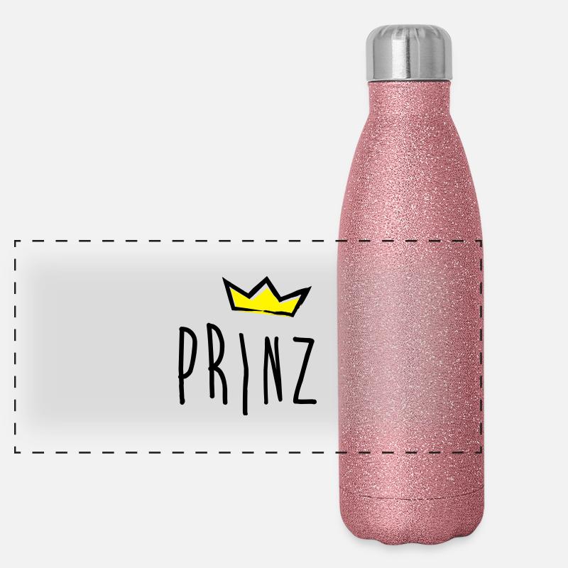 prinz Panorama Glitzer Isolierflasche 500 ml