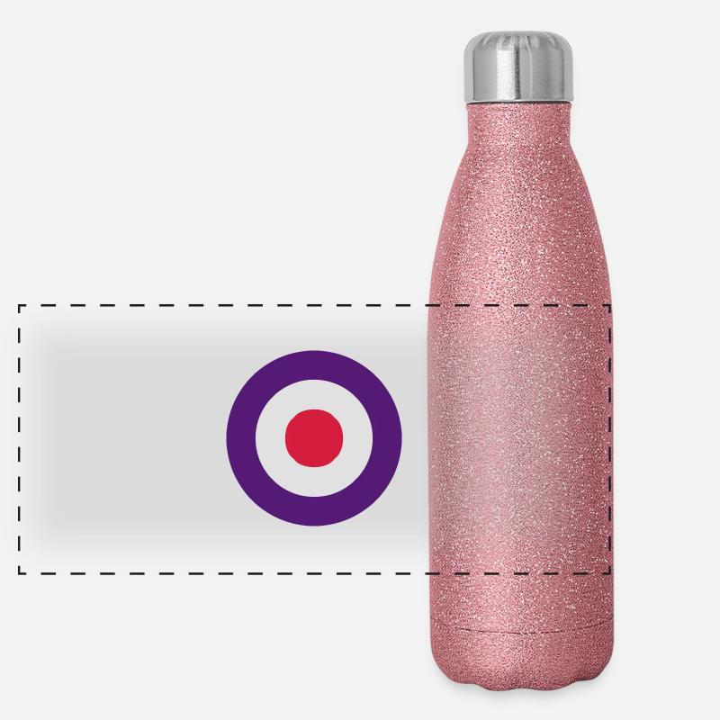 mod symbol Panorama Glitzer Isolierflasche 500 ml
