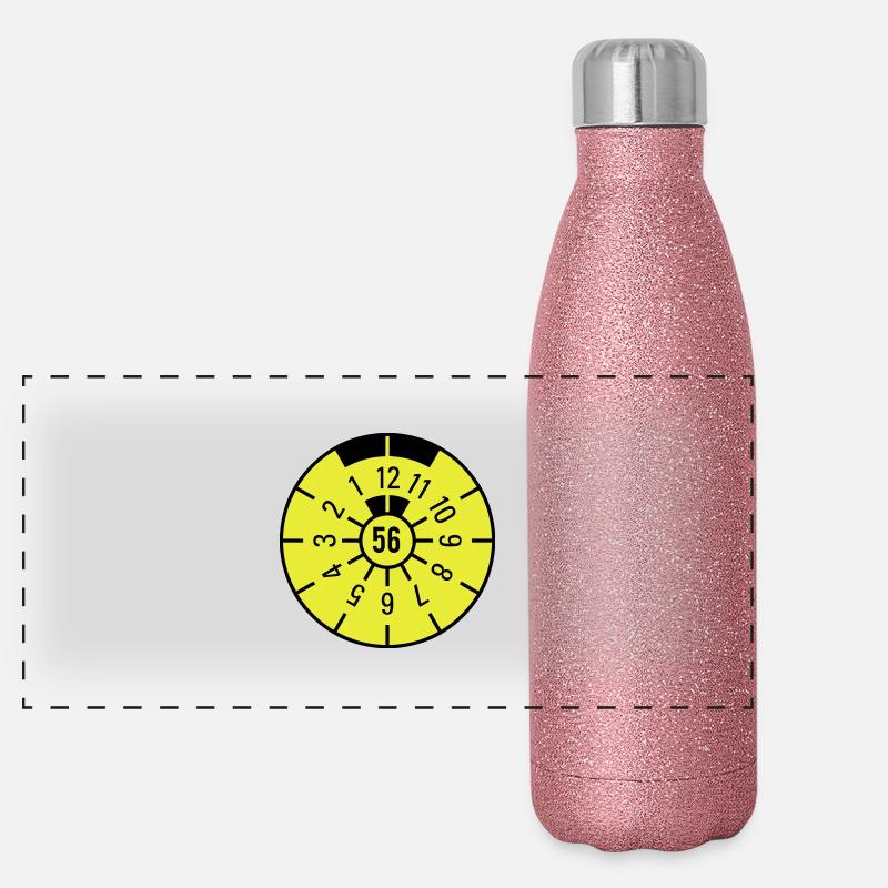 TÜV 1956 Gourde isotherme panoramique pailletée 500 ml