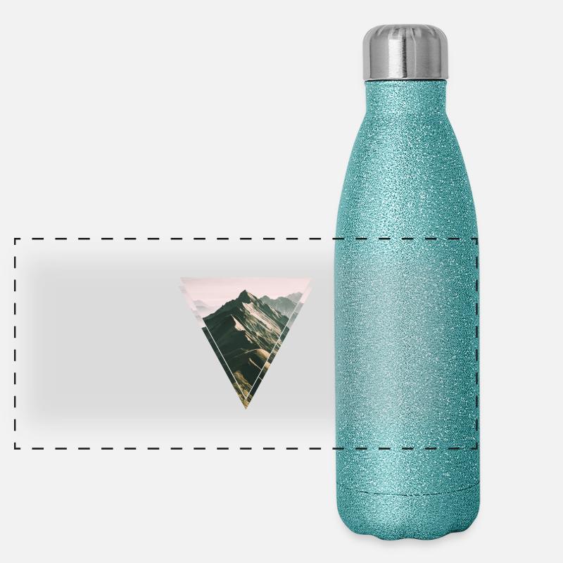 Mountain Panoramic Glitter Thermal Bottle 500 ml