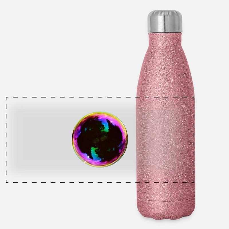 Seifenblase Panorama Glitzer Isolierflasche 500 ml