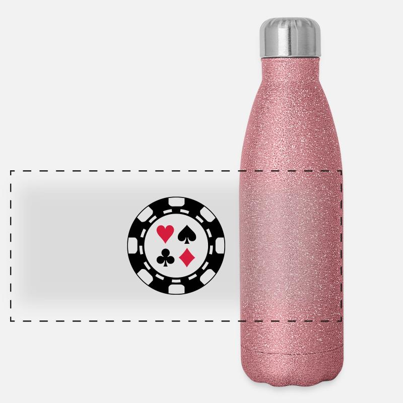 poker_chip_c3 Panoramic Glitter Thermal Bottle 500 ml