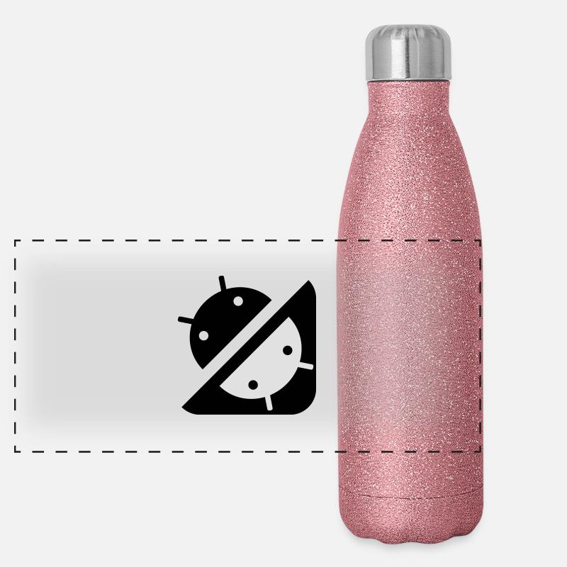 Ying Yang - Droid Panorama Glitzer Isolierflasche 500 ml