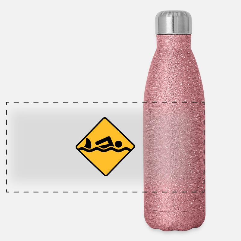 float Panoramic Glitter Thermal Bottle 500 ml
