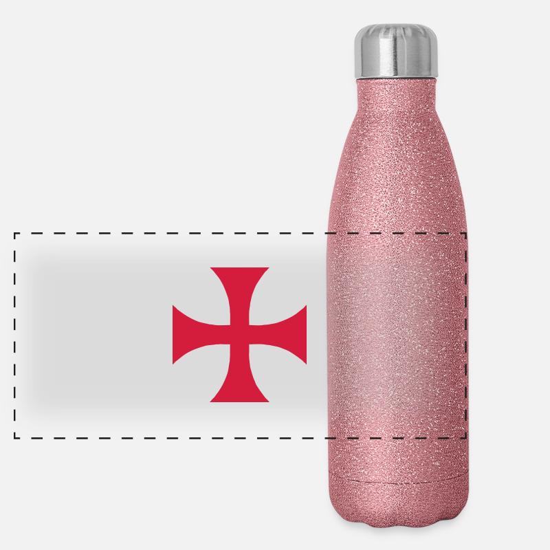 Templer Kreuz Panoramic Glitter Thermal Bottle 500 ml