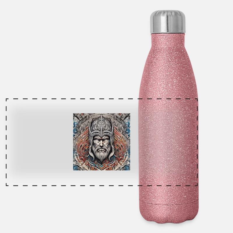 THOR Panorama Glitzer Isolierflasche 500 ml