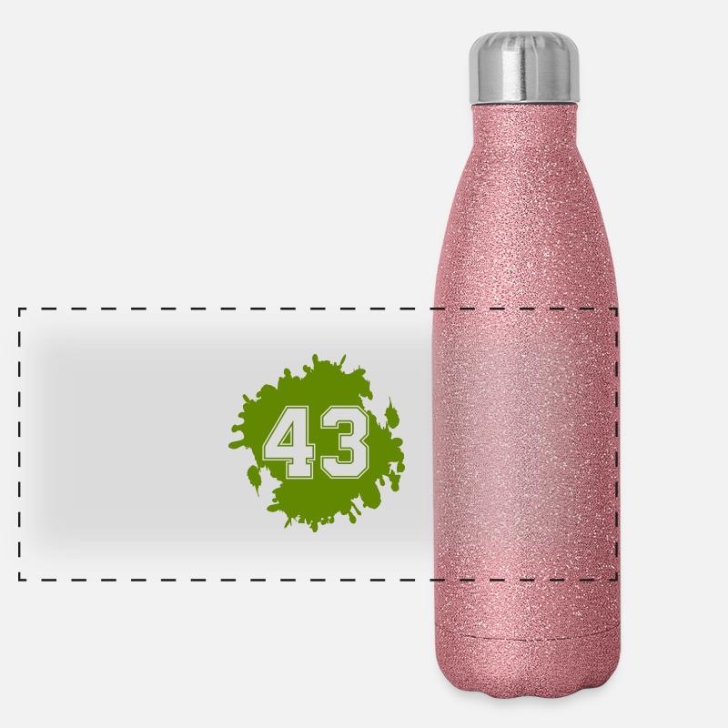 klecks 43 Panorama Glitzer Isolierflasche 500 ml