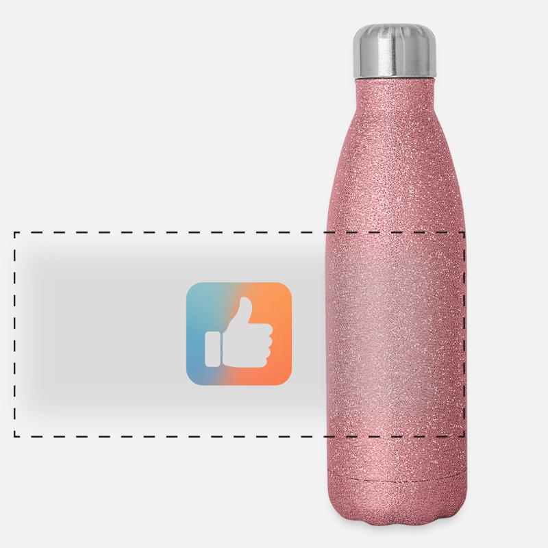 LikeSummer Panoramic Glitter Thermal Bottle 500 ml