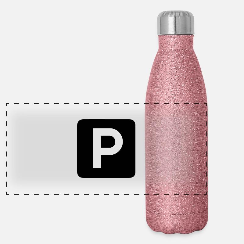 Parking place Panoramic Glitter Thermal Bottle 500 ml