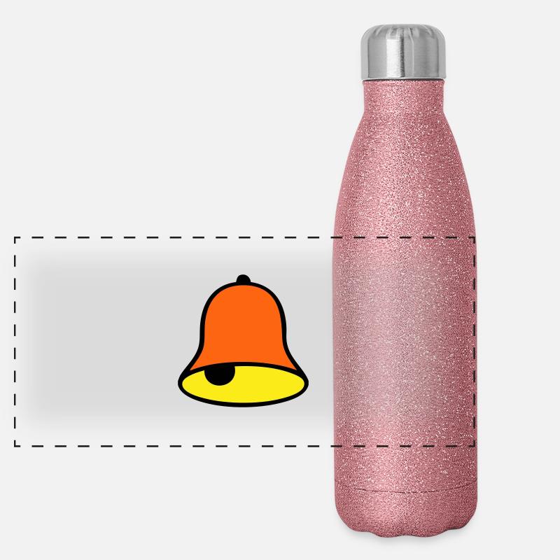 Glocke Panorama Glitzer Isolierflasche 500 ml