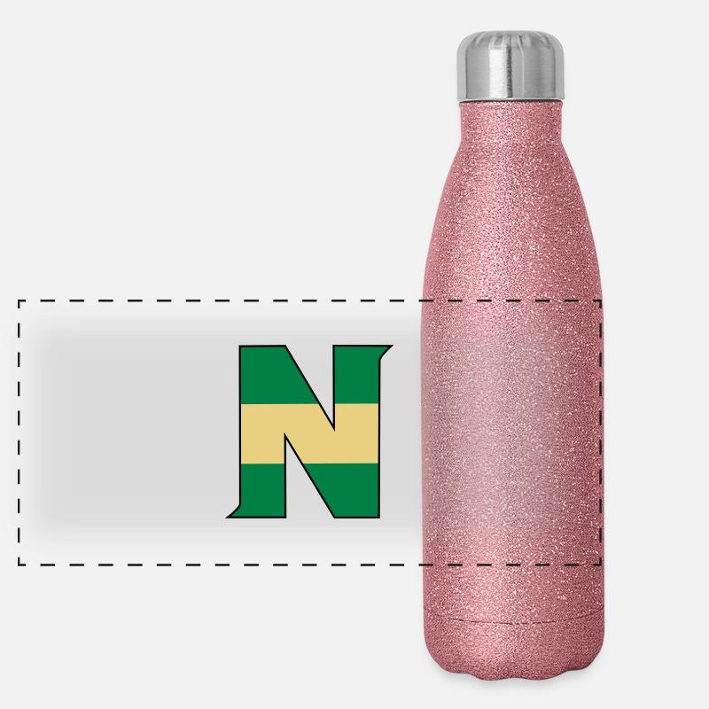 N droit Gourde isotherme panoramique pailletée 500 ml