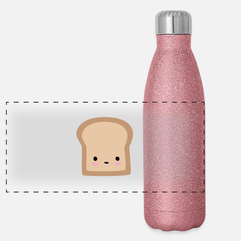 Toast Panorama Glitzer Isolierflasche 500 ml