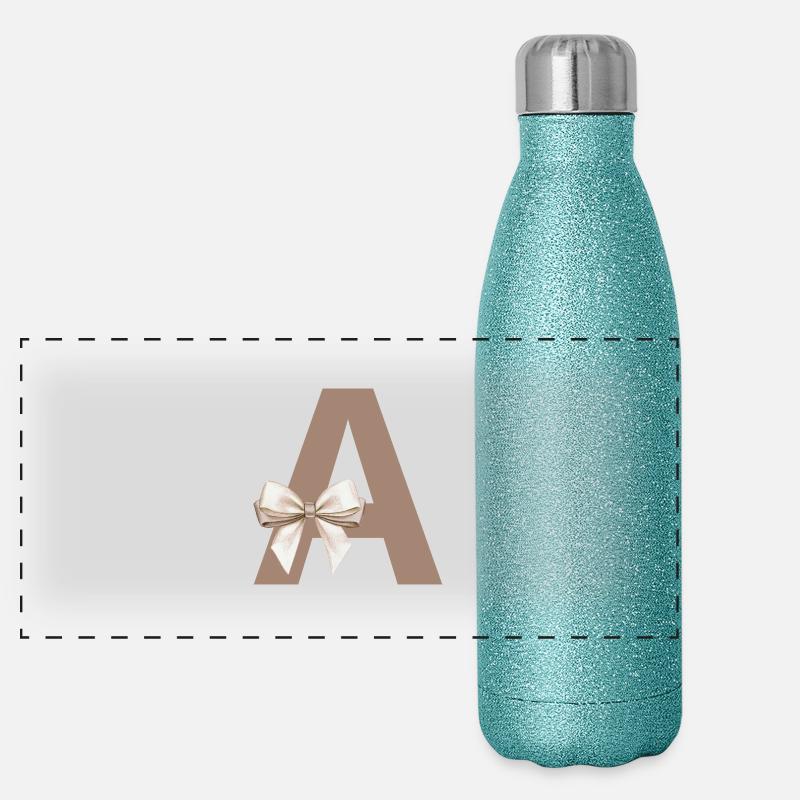 Brief an den Knoten Panorama Glitzer Isolierflasche 500 ml