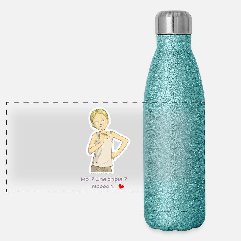 Das Panorama Glitzer Isolierflasche 500 ml
