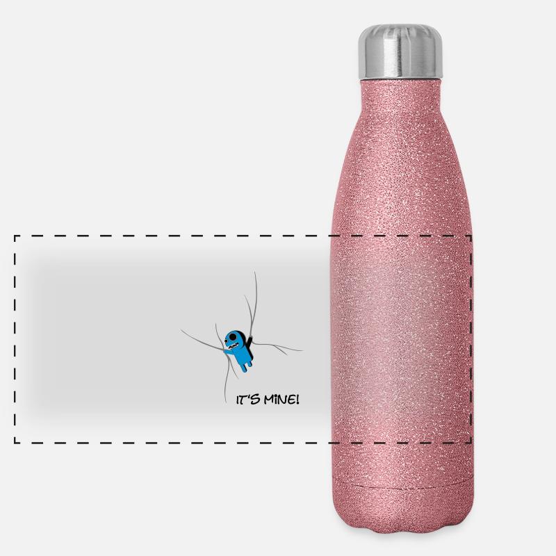 it_is_mine Panorama Glitzer Isolierflasche 500 ml