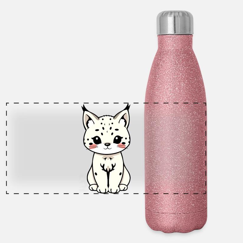 Panorama Glitzer Isolierflasche 500 ml